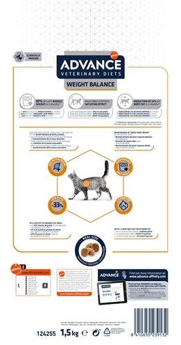 Advance Veterinary Diet Cat Weight Balance 1,5 KG - Pet4you