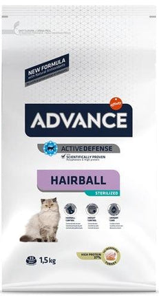 Advance Cat Sterilized Hairball 1,5 KG - Pet4you
