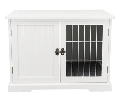 Trixie Benche Home Kennel Hond / Kat Wit 73X53X53 CM - Pet4you