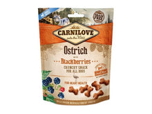 Carnilove Crunchy Snack Struisvogel / Zwarte Bes 200 GR - Pet4you
