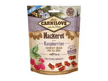 Carnilove Crunchy Snack Makreel / Framboos 200 GR - Pet4you