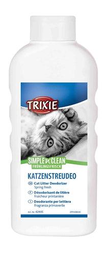 Trixie Simple'n'nclean Geurverdrijver Kattenbak Lentefris 750 GR - Pet4you