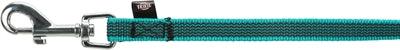 Trixie Hondenriem Sleeplijn Met Rubber Turquoise 5 MTR X 1,5 CM - Pet4you