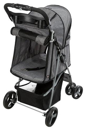 Trixie Hondenbuggy Grijs 47X80X100 CM TOT 15 KG - Pet4you