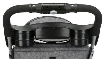 Trixie Hondenbuggy Grijs 47X80X100 CM TOT 15 KG - Pet4you