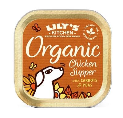 Lily's Kitchen Dog Organic Chicken Supper 11X150 GR - Pet4you