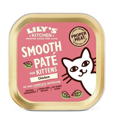 Lily's Kitchen Cat Kitten Smooth Pate Chicken 19X85 GR - Pet4you