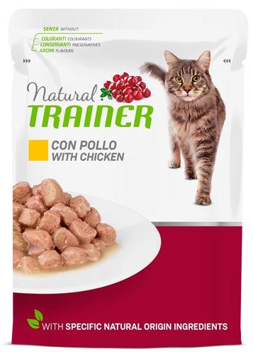Natural Trainer Cat Adult Chicken Pouch 12X85 GR - Pet4you