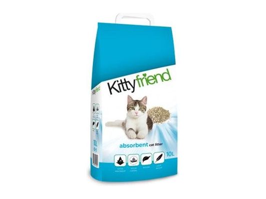 Kitty Friend Absorbents Kattenbakvulling 10 LTR - Pet4you