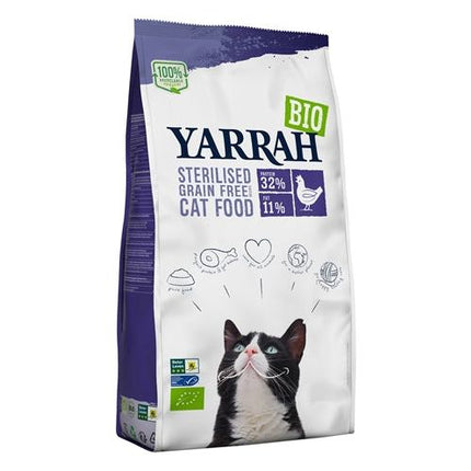 Yarrah Cat Sterilised Grain Free 2 KG - Pet4you