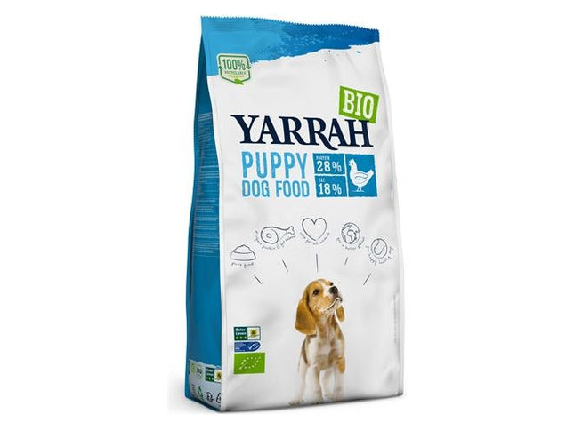 Yarrah Dog Biologische Brokken Puppy Kip 2 KG - Pet4you