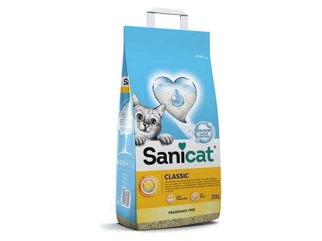 Sanicat Classic Kattenbakvulling 20 LTR - Pet4you