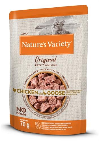 Natures Variety Original Pouch Chicken / Goose 12X70 GR - Pet4you