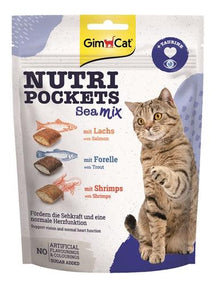 Gimcat Nutri Pockets Sea Mix 150 GR - Pet4you