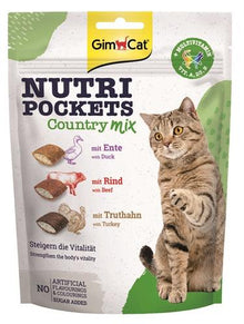 Gimcat Nutri Pockets Country Mix 150 GR - Pet4you