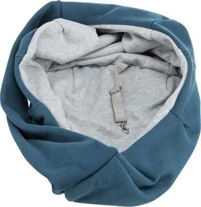 Trixie Draagtas Buikdrager Sling Blauw / Grijs 22X20X60 CM - Pet4you