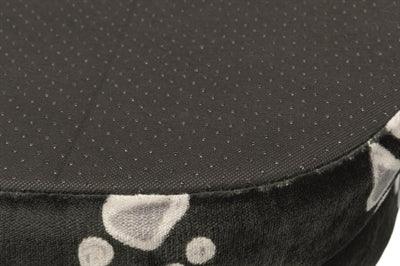 Trixie Hondenmand Jimmy Ovaal Zwart Met Pootprint 55X45 CM - Pet4you