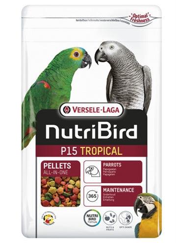 Nutribird P15 Tropical Onderhoudsvoeder 1 KG - Pet4you