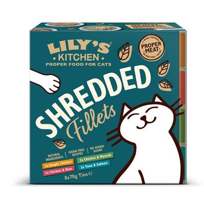 Lily's Kitchen Shredded Fillets Multipack 8X70 GR - Pet4you
