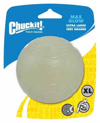 Chuckit Max Glow Bal Glow In The Dark XL 8X8X8 CM - Pet4you