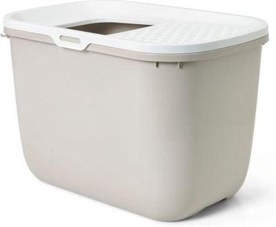 Savic Kattenbak Hop In Mocca / Wit 58,5X39X39,5 CM - Pet4you