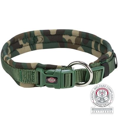 Trixie Halsband Hond Mimetico Extra Breed Met Neopreen Camouflage XS-S 27-35X1 CM - Pet4you
