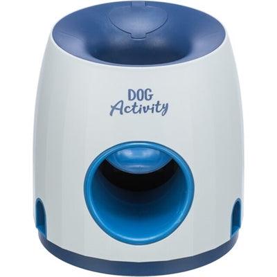 Trixie Dog Activity Strategiespel Ball&Treat Wit / Blauw 17X17X18 CM - Pet4you