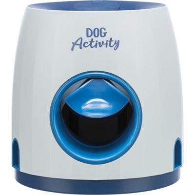 Trixie Dog Activity Strategiespel Ball&Treat Wit / Blauw 17X17X18 CM - Pet4you