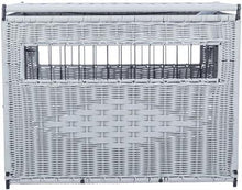 Trixie Bench Homekennel Polyrotan Lichtgrijs 58X77X60 CM - Pet4you