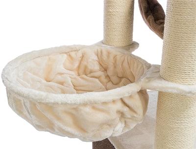 Trixie Krabpaal Xxl Humberto Creme / Donkerbruin 68X68X174 CM - Pet4you