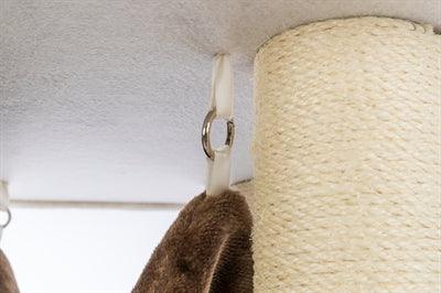 Trixie Krabpaal Xxl Humberto Creme / Donkerbruin 68X68X174 CM - Pet4you