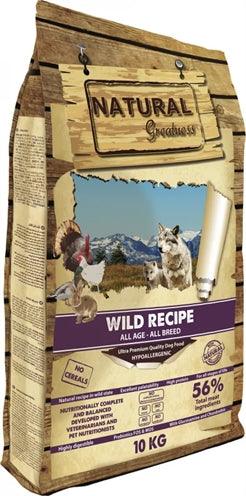 Natural Greatness Wild Recipe 10 KG - Pet4you