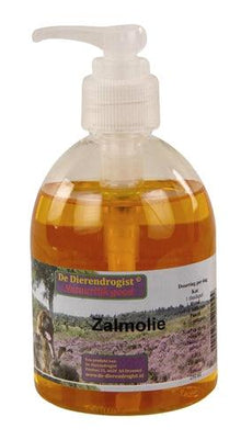 Dierendrogist Zalmolie Met Dispenser 250 ML - Pet4you