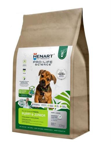 Henart Mealworm Insect Puppy / Junior With Hem Eggshell Membrane 10 KG - Pet4you