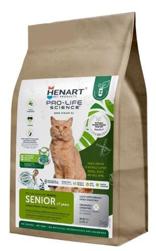 Henart Insect Cat Senior With Hem Eggshell Membrane 3 KG - Pet4you