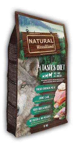 Natural Woodland 4 Tastes Diet 10KG - Pet4you