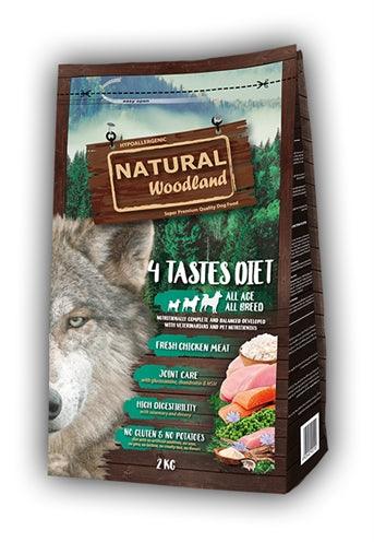 Natural Woodland 4 Tastes Diet 2 KG - Pet4you
