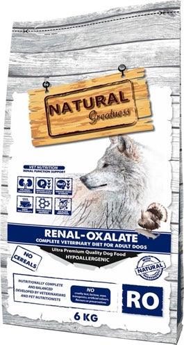 Natural Greatness Veterinary Diet Dog Renal Oxalate Complete 6 KG - Pet4you