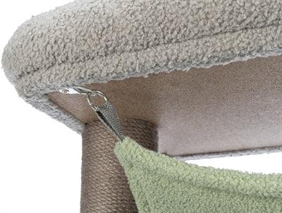 Trixie Kitten Krabpaal Lunito Grijs / Mintgroen 71 CM - Pet4you