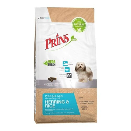 Prins Procare Adult Mini Herring / Rice Hypoallergenic 3 KG - Pet4you
