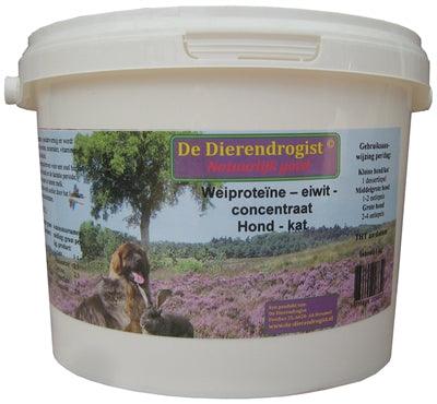 Dierendrogist Wei Proteine Eiwit Concentraat Hond / Kat 1 KG - Pet4you