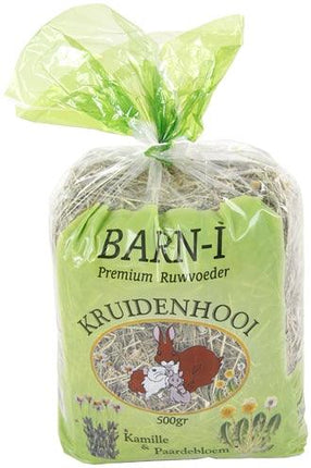 Barn-I Kruidenhooi Kamille / Paardenbloem 6X500 GR - Pet4you