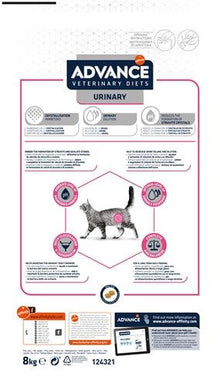 Advance Veterinary Diet Cat Urinary 8 KG - Pet4you